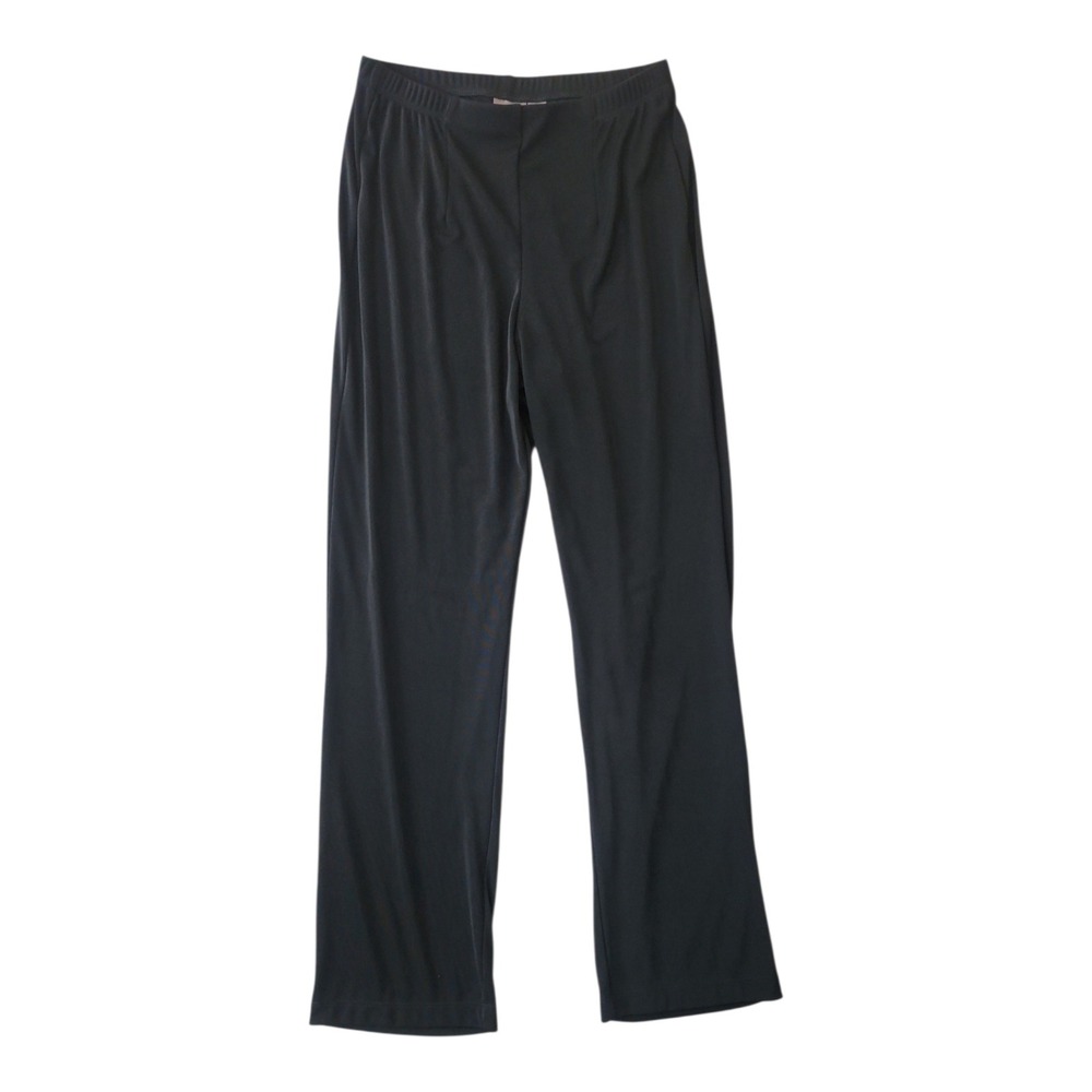 Easywear Chicos Pants 0 Short Womens Small Black Pull On Stretch Comfort Travel